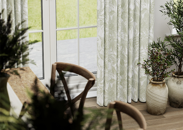 Maui, Pistachio - Made to Measure Curtains - Image 5